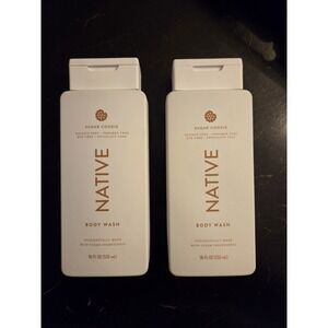 Native Limited Edition Sugar Cookie Body Wash NWT 28 fl oz - Lot Of 2